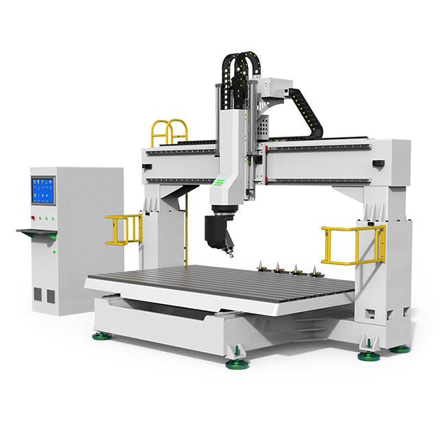 5 Axis CNC Router Machine for 3D Woodworking