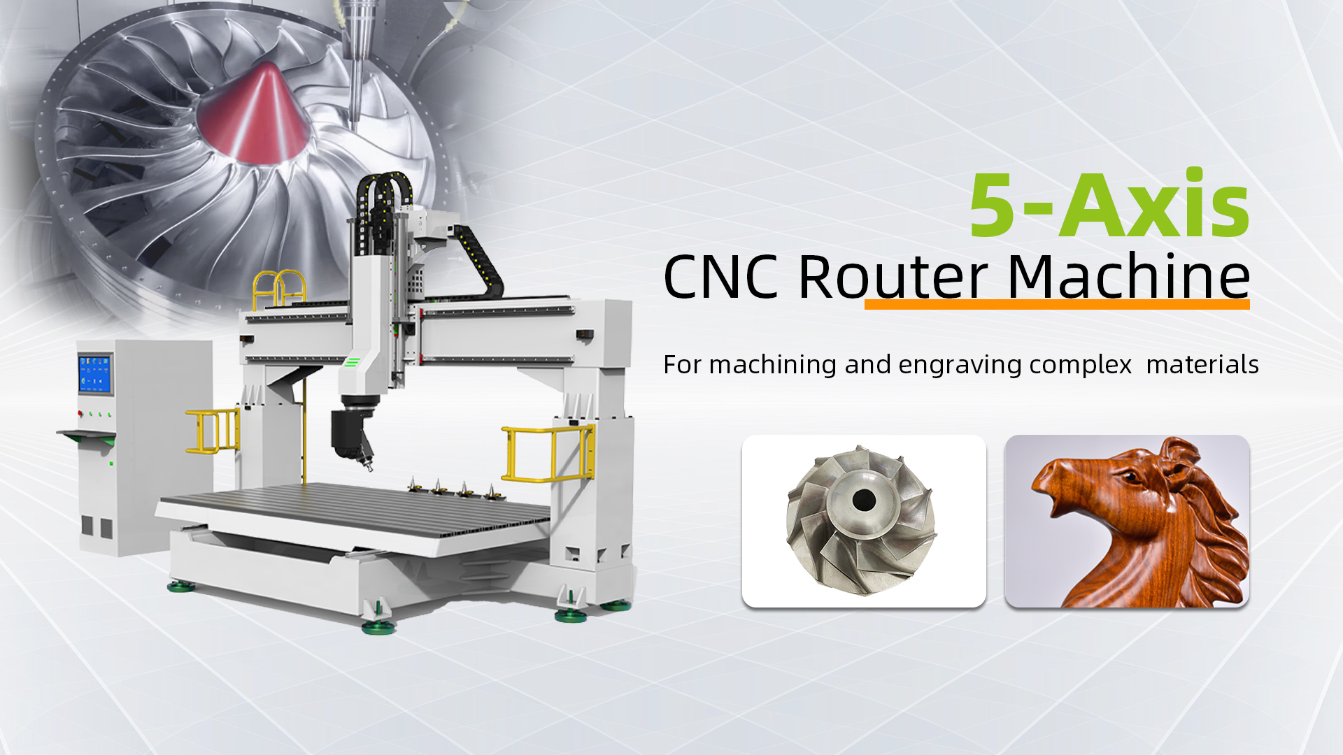 Leapion Multifunctional 5 Axis ATC CNC Router Machine