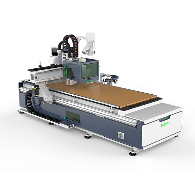 ATC Cut & Drill Double Head Cnc Router Machine